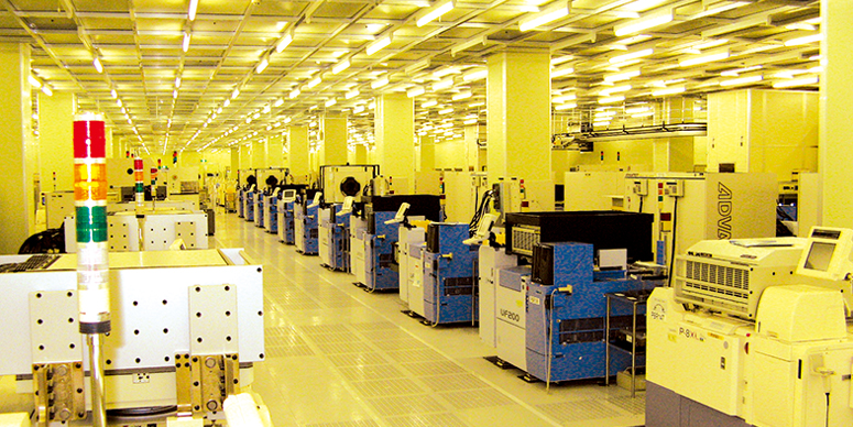 電子廠潔凈室的圖片 電子廠潔凈室的圖片