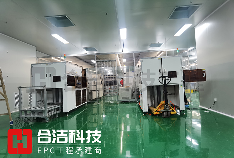 大型電子潔凈車間的圖片 大型電子潔凈車間的圖片