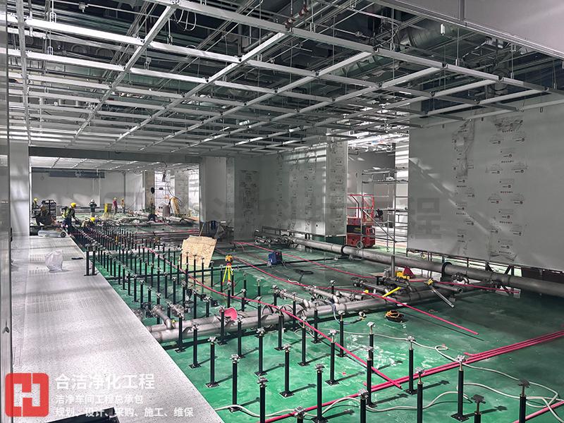 千級(jí)半導(dǎo)體無塵車間裝修的圖片 千級(jí)半導(dǎo)體無塵車間裝修的圖片